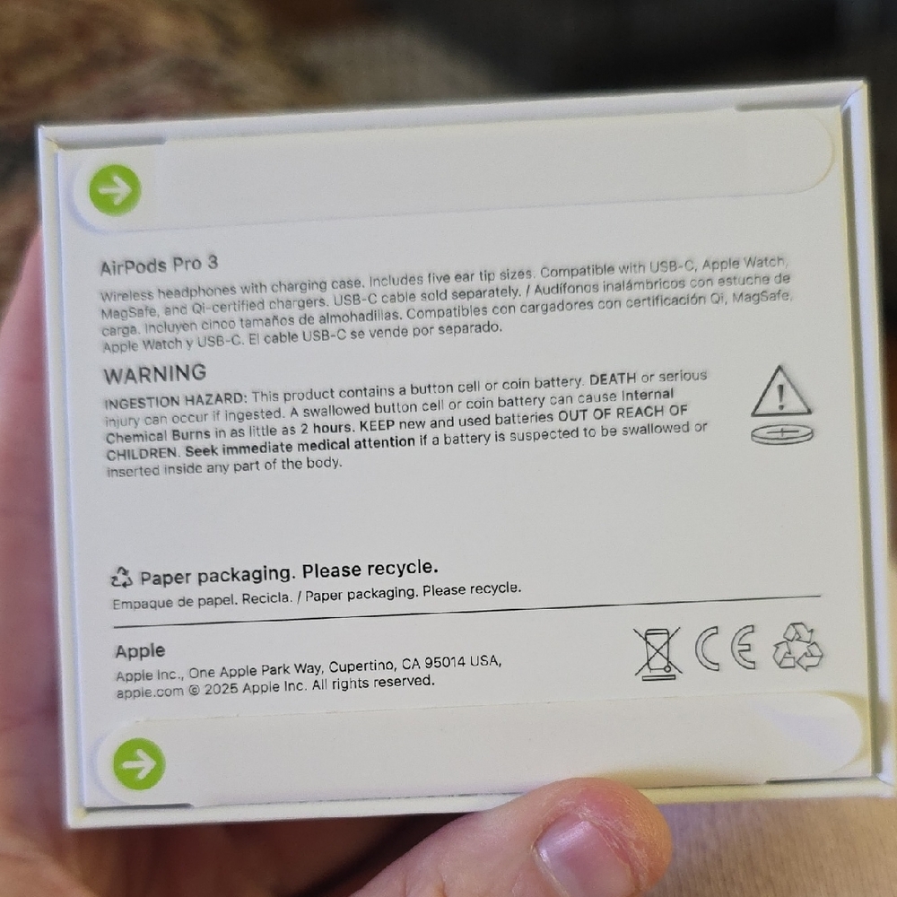 Apple AirPods Pro 3 - White